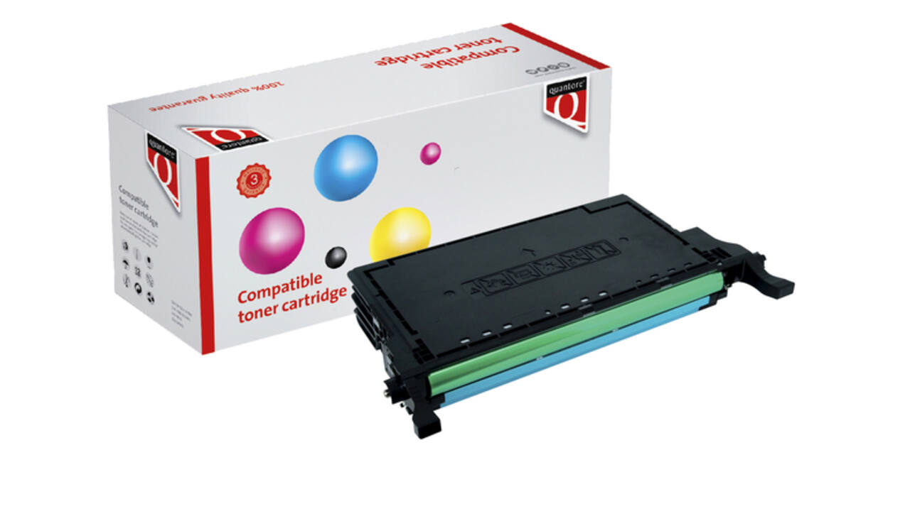 Tonercartridge Quantore alternatief tbv Samsung CLT-C5082L/ELS blauw