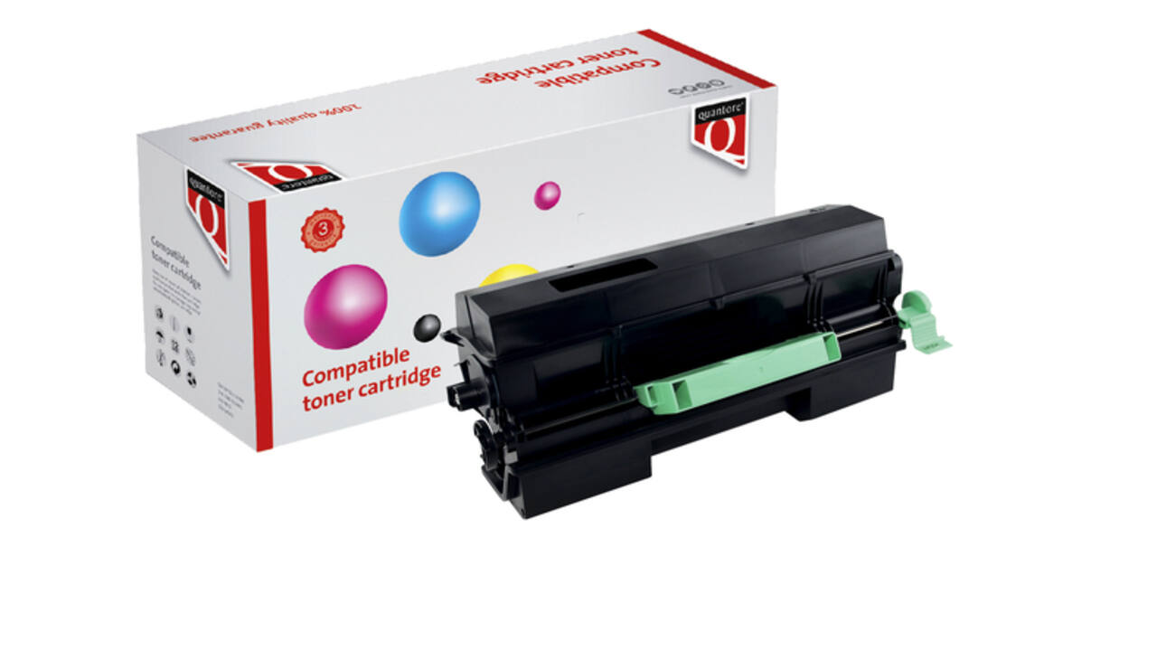 Toner Quantore alternatief tbv Ricoh 407318 zwart