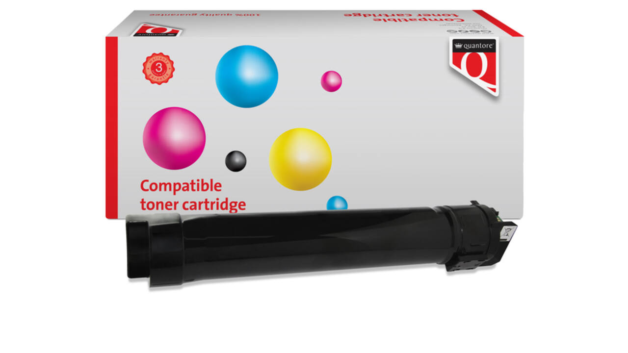 Tonercartridge Quantore alternatief tbv Xerox 106R03480 zwart