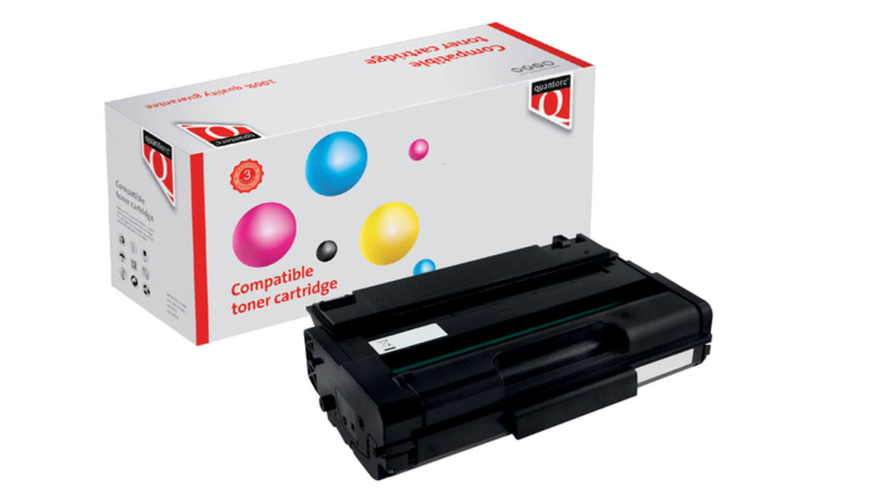 Toner Quantore alternatief tbv Ricoh 407646 zwart