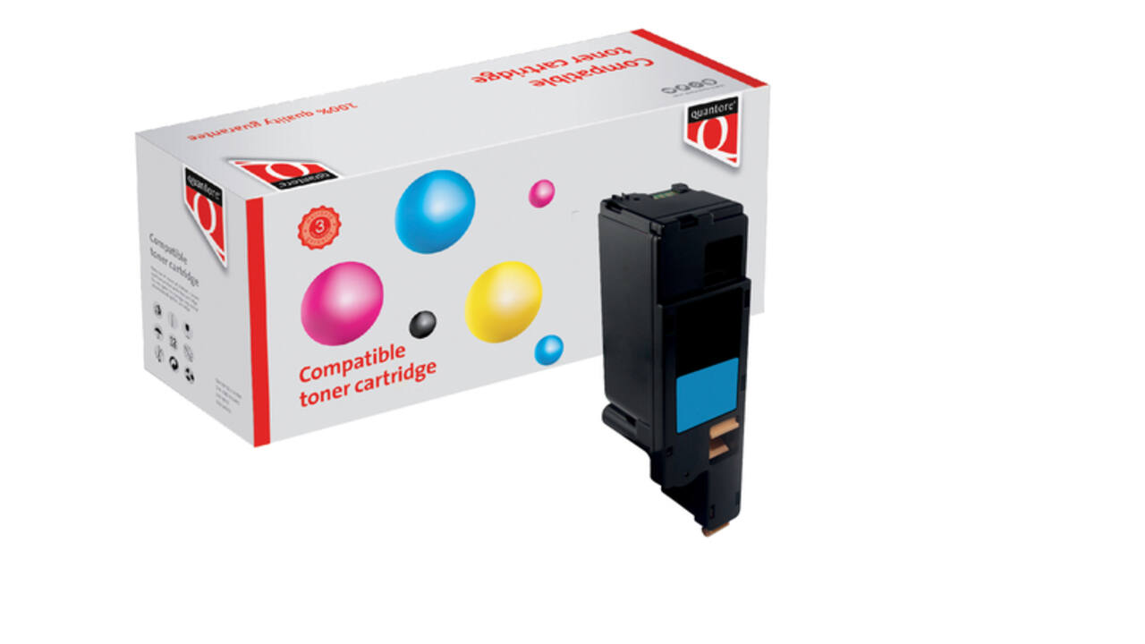 Tonercartridge Quantore alternatief tbv Xerox 106R01627 blauw