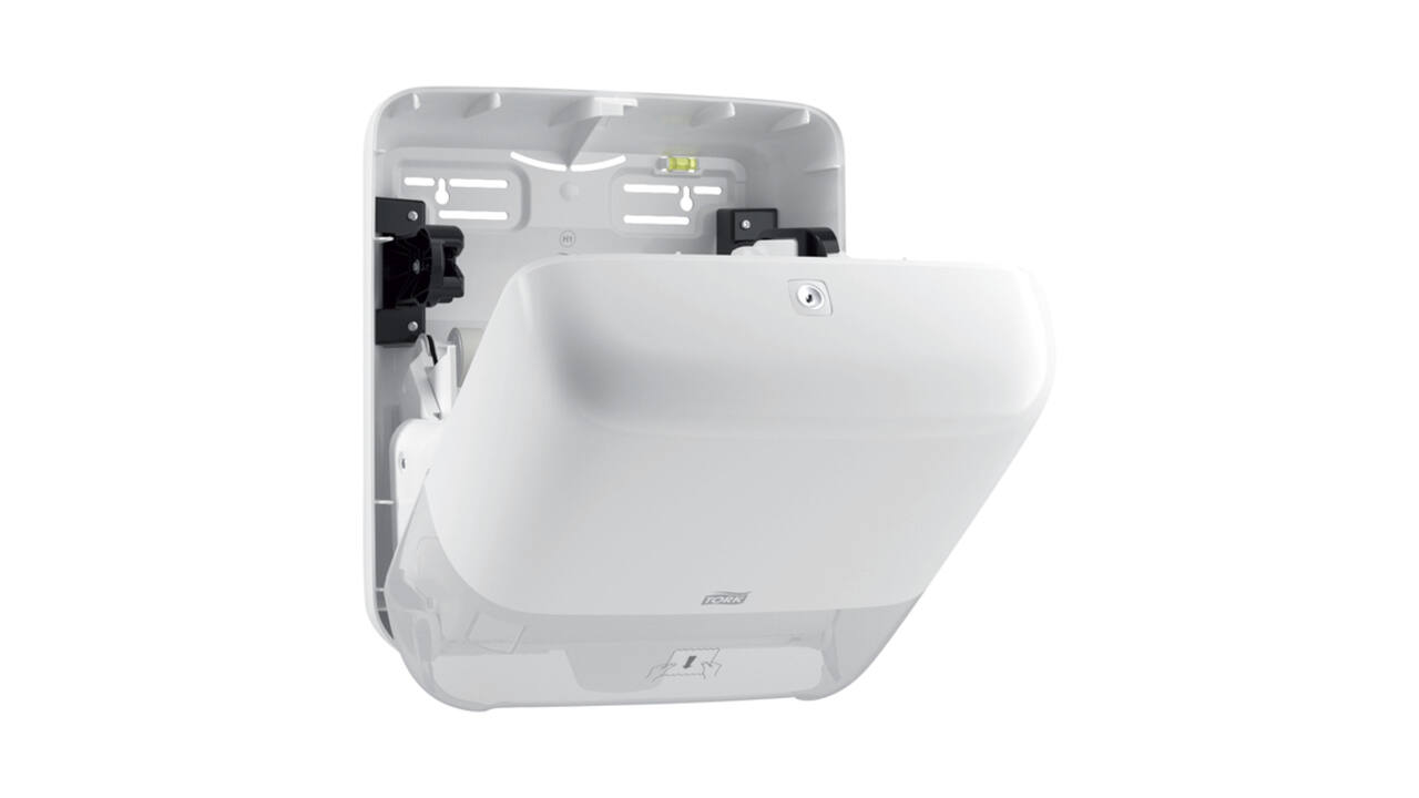 Handdoekroldispenser Tork H1 Elevation Matic wit 551000