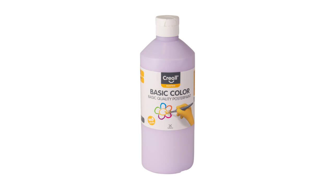 Plakkaatverf Creall basic pastel violet 500ml