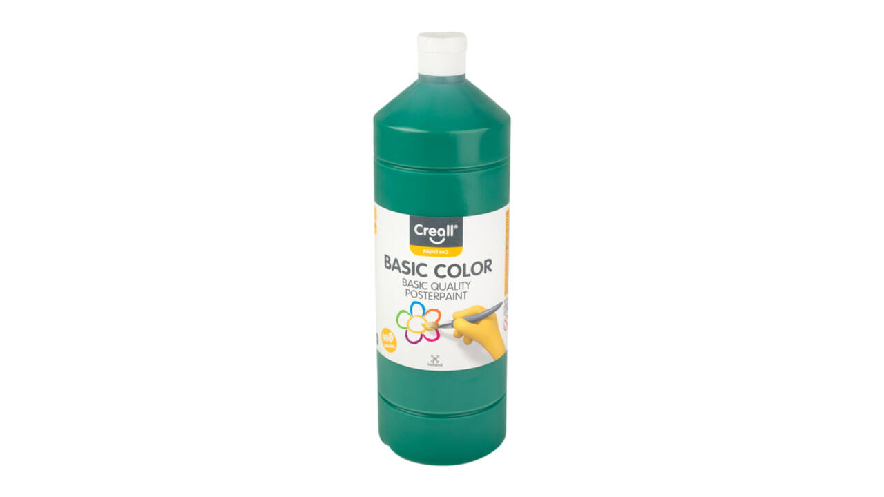 Plakkaatverf Creall basic donkergroen 1000ml