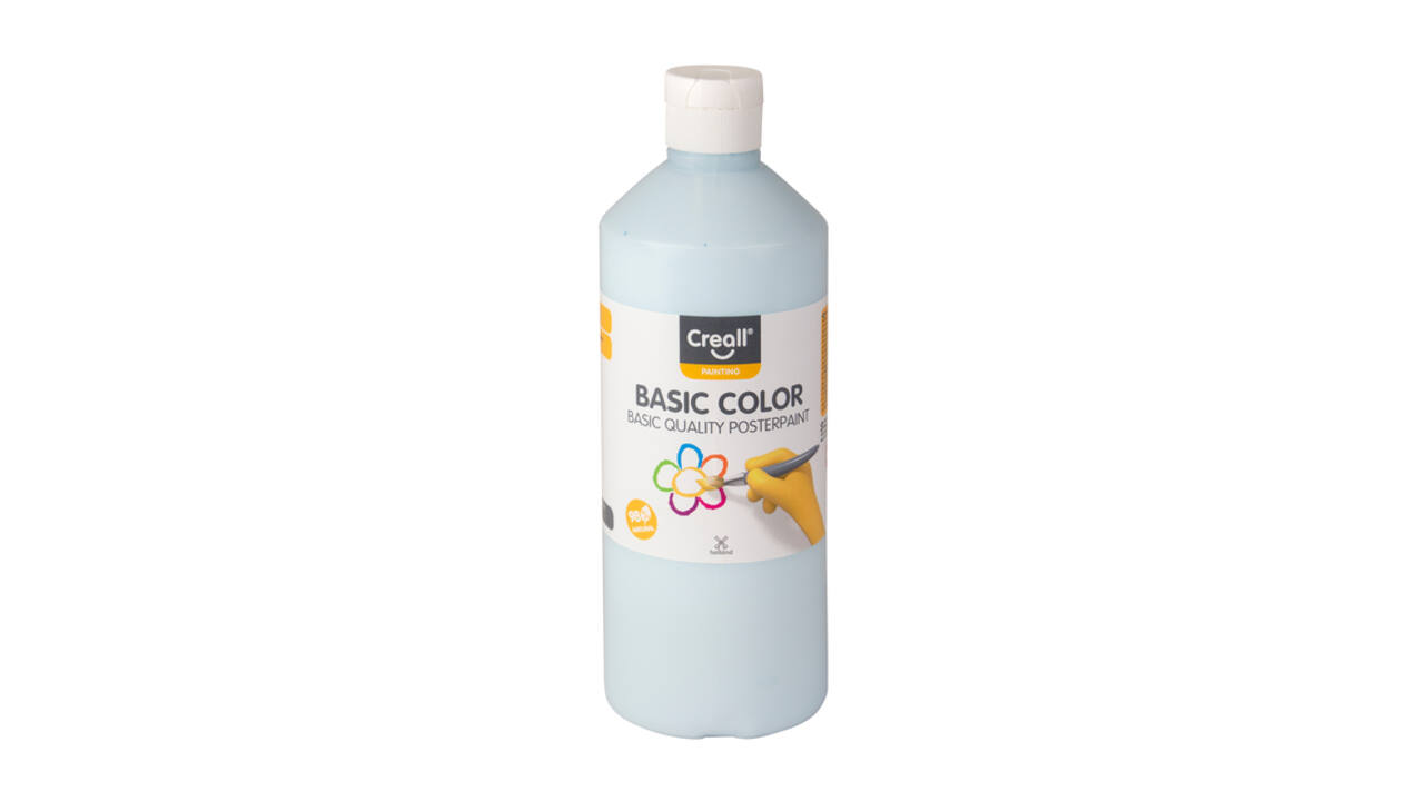 Plakkaatverf Creall basic pastel blauw 500ml