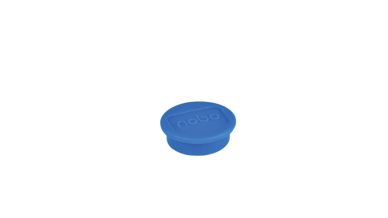 Magneet Nobo 13mm blauw 10 stuks