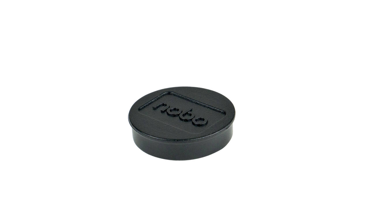Magneet Nobo 32mm zwart 10 stuks