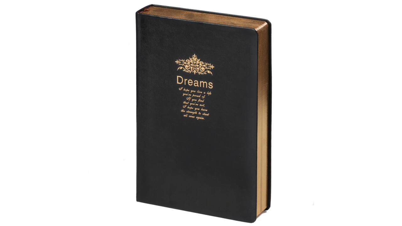 Notitieboek Kalpa Dreams 214x145x40mm blanco zwart