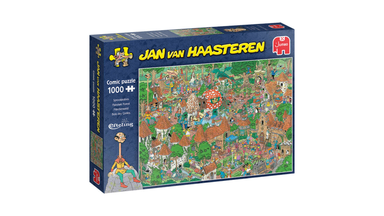 Puzzel Jan van Haasteren Efteling Sprookjesbos 1000 stukjes