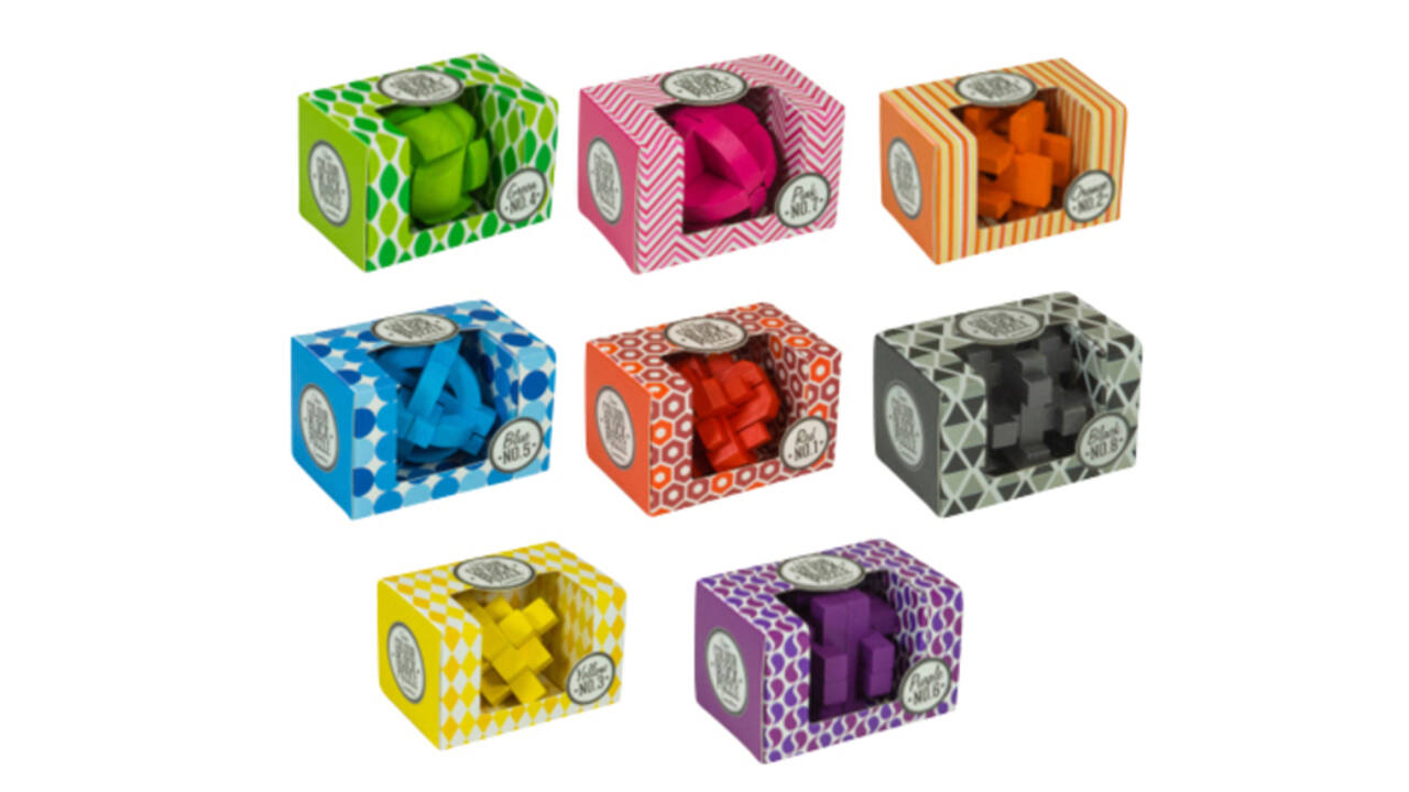 Puzzel Colour Block display (24 stuks)