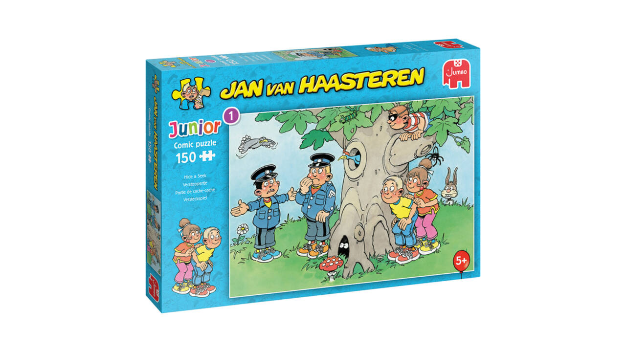 Puzzel Jan van Haasteren Junior verstoppertje 150 stukjes