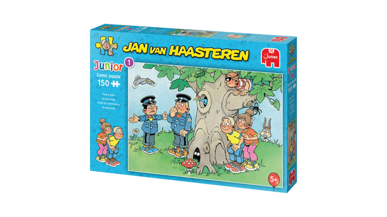 Puzzel Jan van Haasteren Junior verstoppertje 150 stukjes