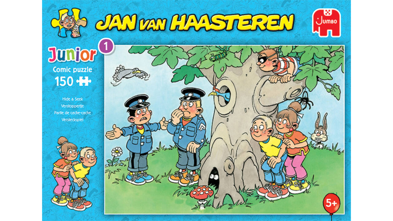 Puzzel Jan van Haasteren Junior verstoppertje 150 stukjes