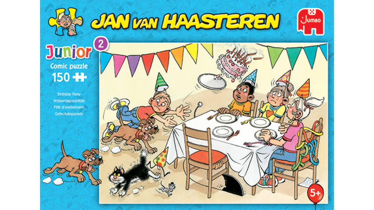 Puzzel Jan van Haasteren Junior Verjaardagspartijtje 150 stukjes