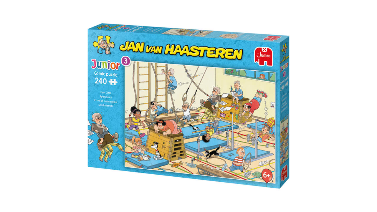 Puzzel Jan van Haasteren Junior Apenkooien 240 stukjes