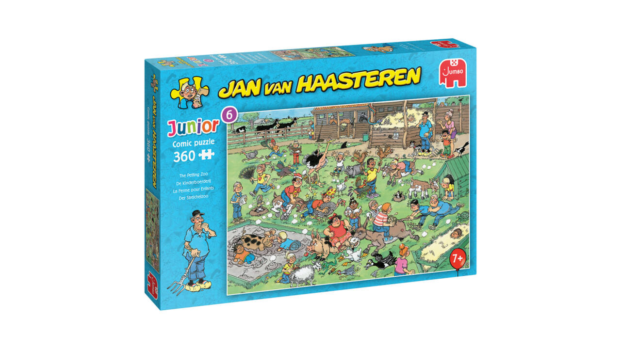 Puzzel Jan van Haasteren Junior De Kinderboerderij 360 stukjes