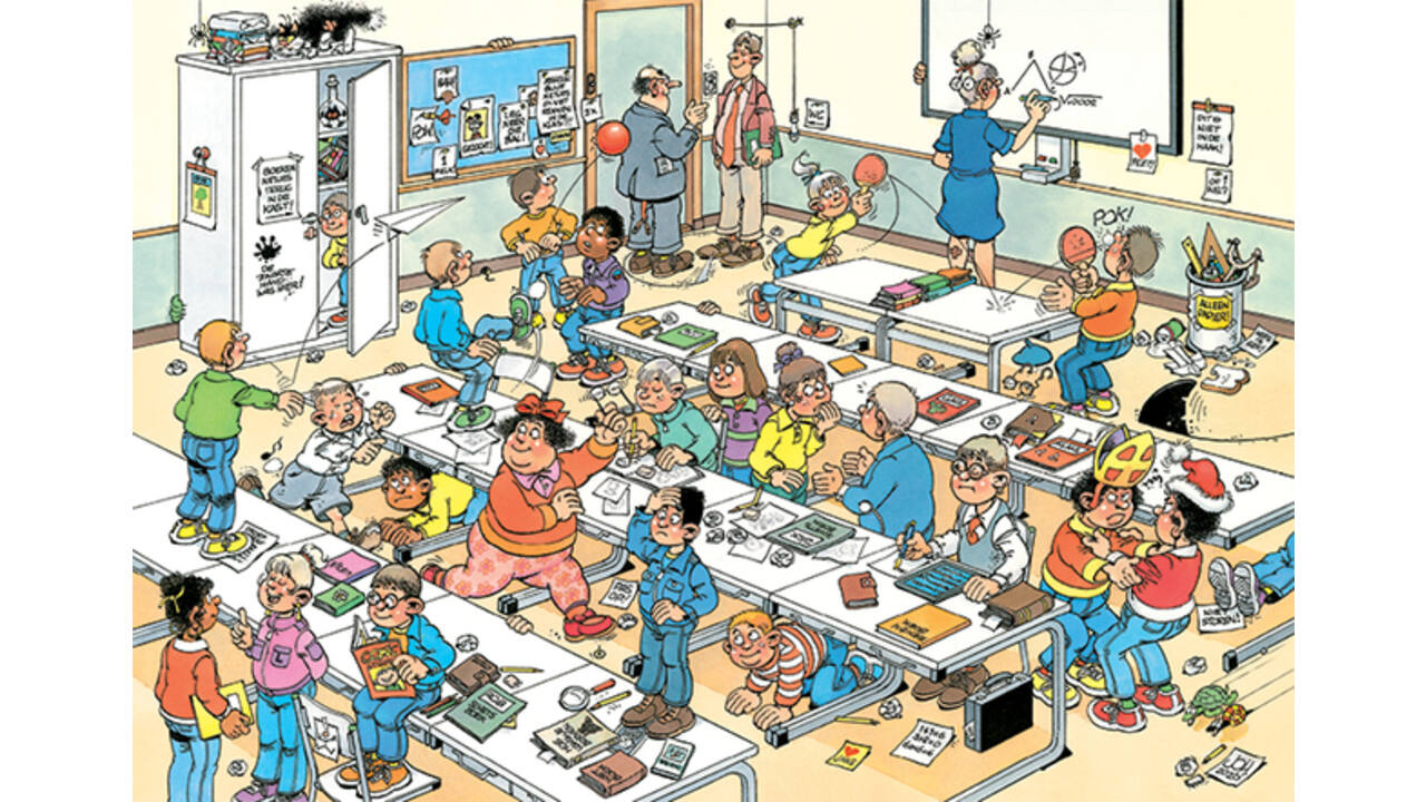 Puzzel Jan van Haasteren Junior Het Klaslokaal 360 stukjes