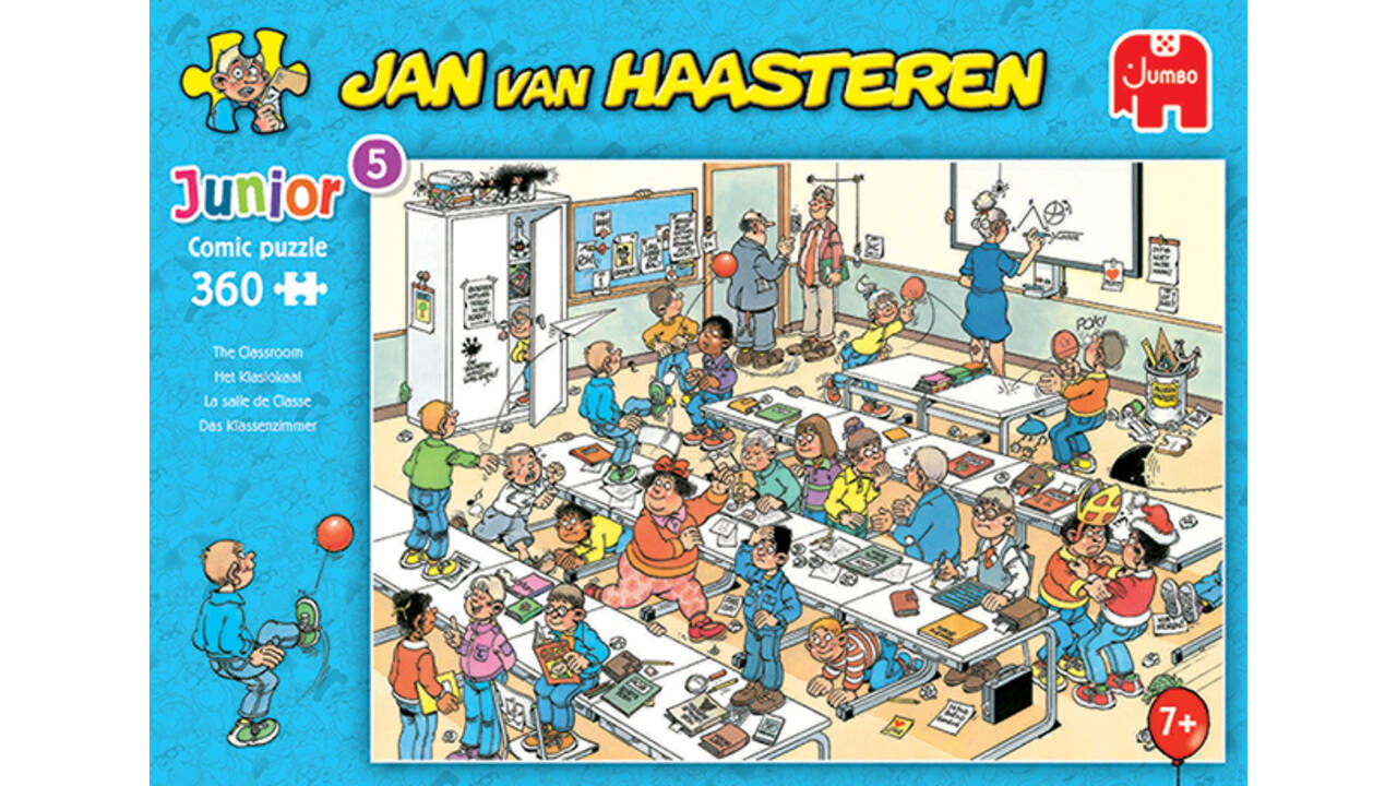 Puzzel Jan van Haasteren Junior Het Klaslokaal 360 stukjes