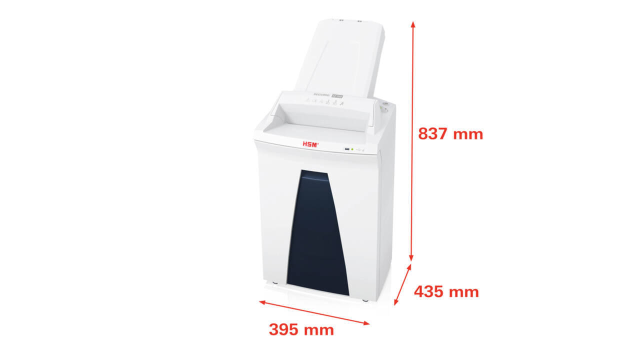 Papiervernietiger HSM Securio AF350 snippers 4,5x30mm