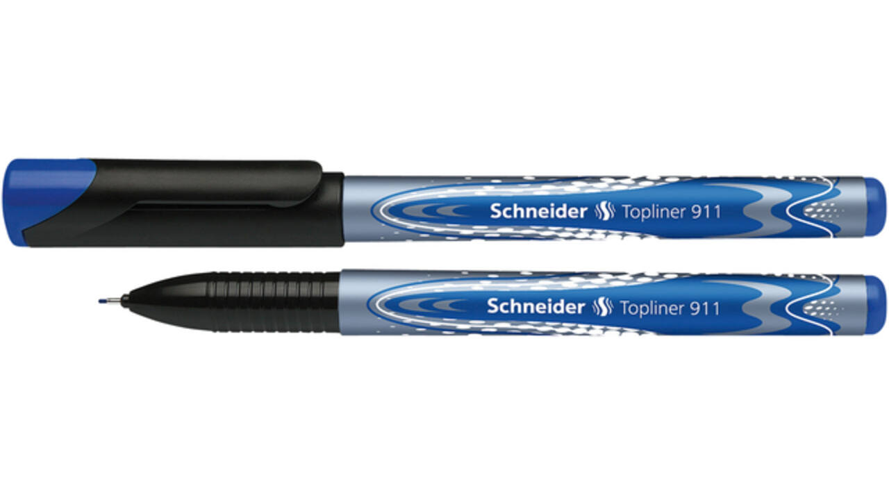 Fineliner Schneider Topliner 911 0.4mm blauw