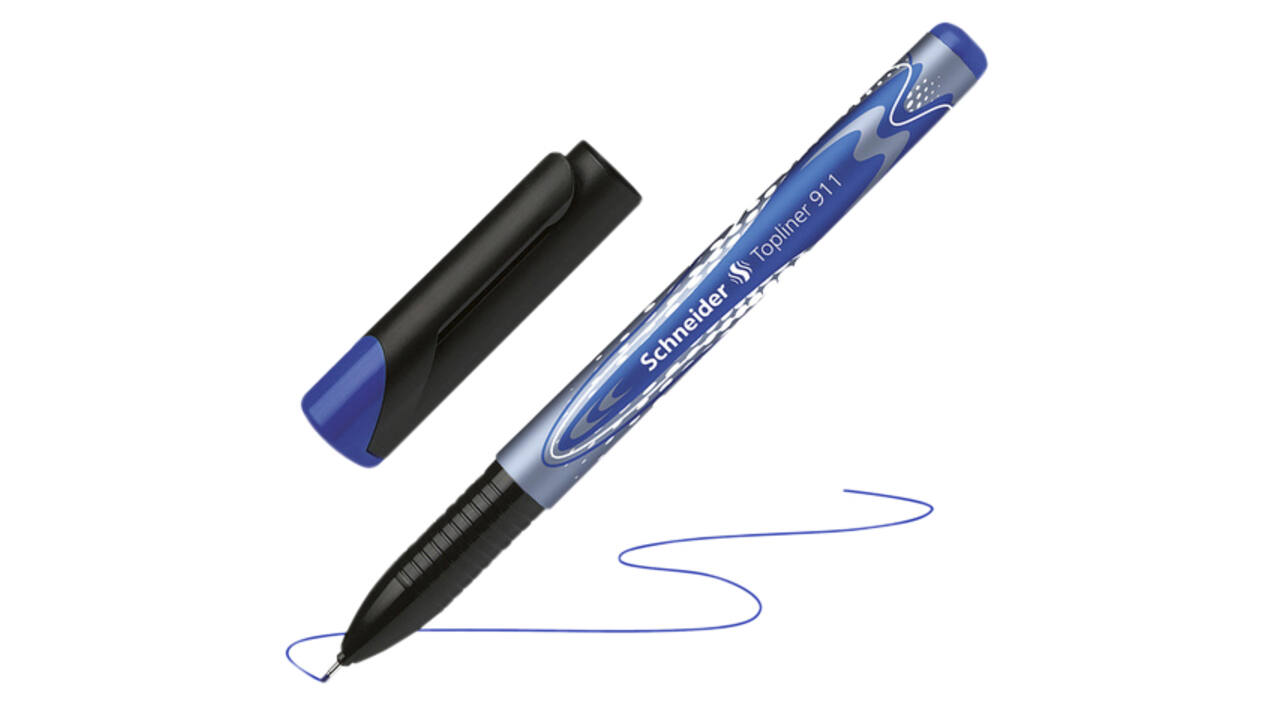 Fineliner Schneider Topliner 911 0.4mm blauw