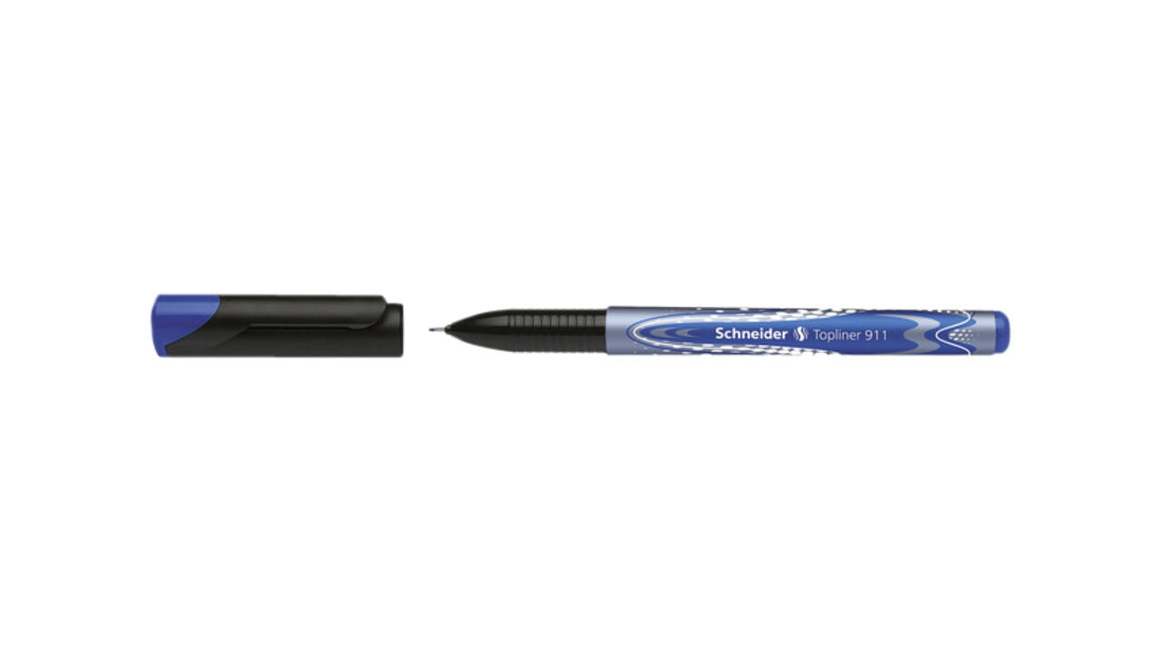 Fineliner Schneider Topliner 911 0.4mm blauw