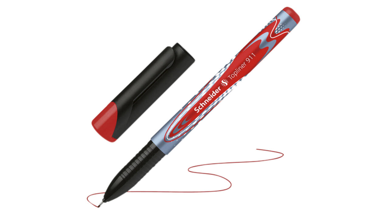 Fineliner Schneider Topliner 911 0.4mm rood