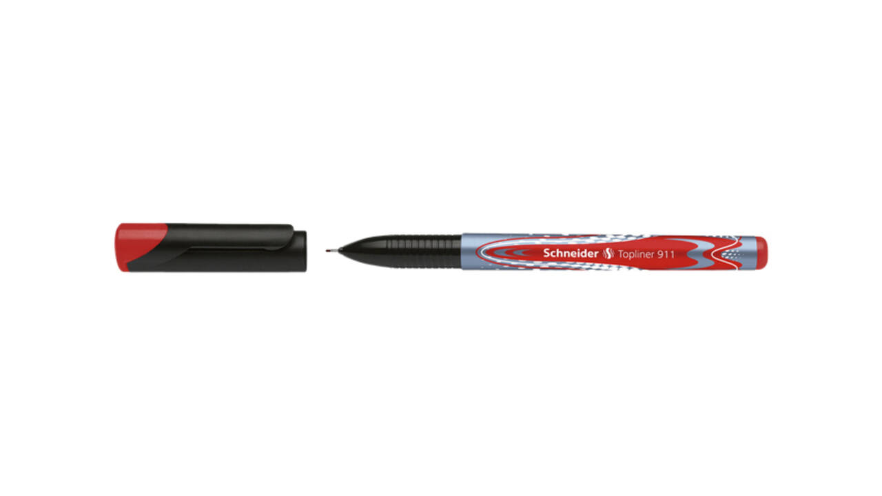 Fineliner Schneider Topliner 911 0.4mm rood