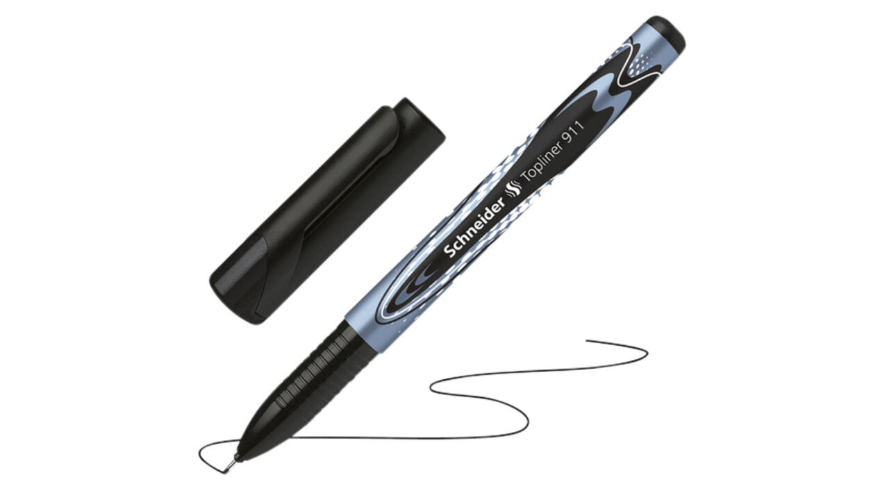 Fineliner Schneider Topliner 911 0.4mm zwart