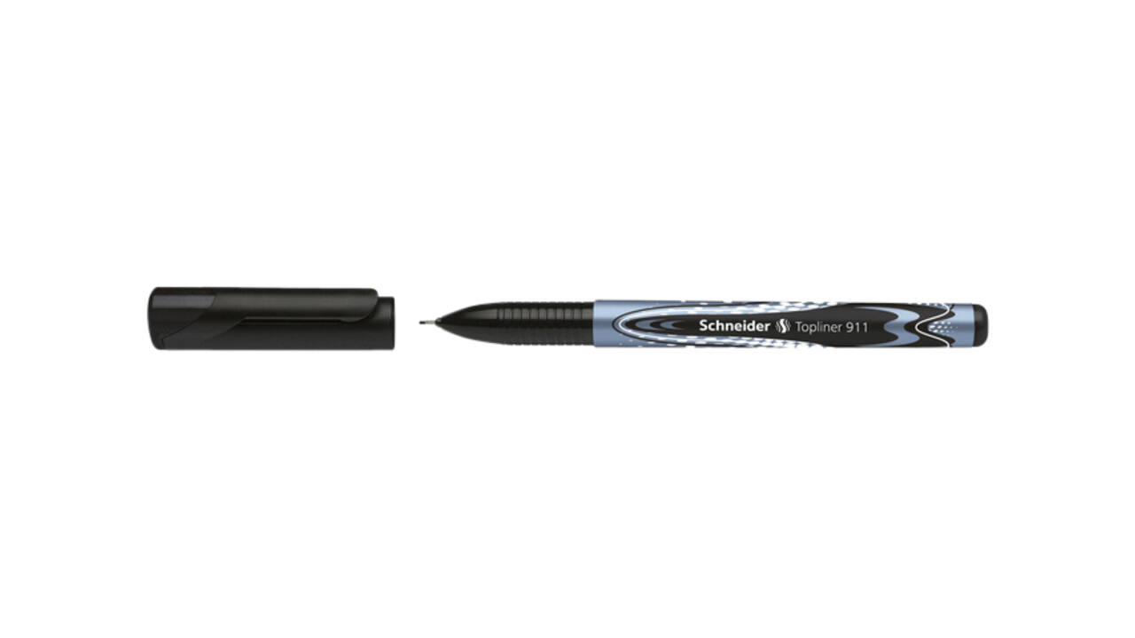 Fineliner Schneider Topliner 911 0.4mm zwart
