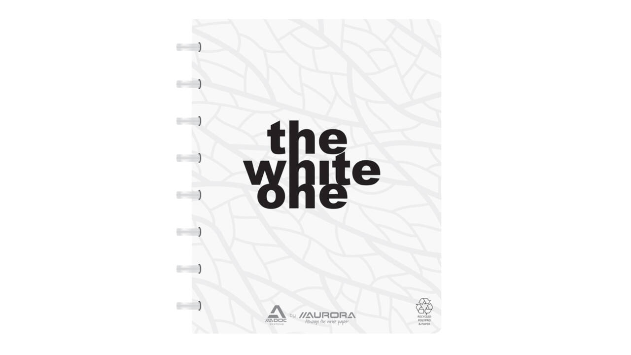 Schrift Adoc Recycled A5 blanco 144 pagina's 80gr wit