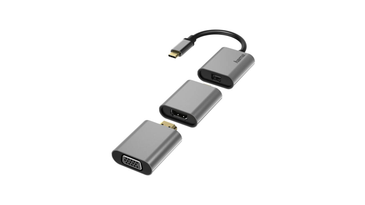 Adapter Hama Video 6-in-1 aluminium