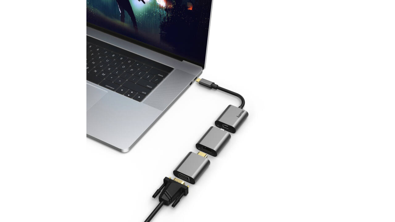 Adapter Hama Video 6-in-1 aluminium