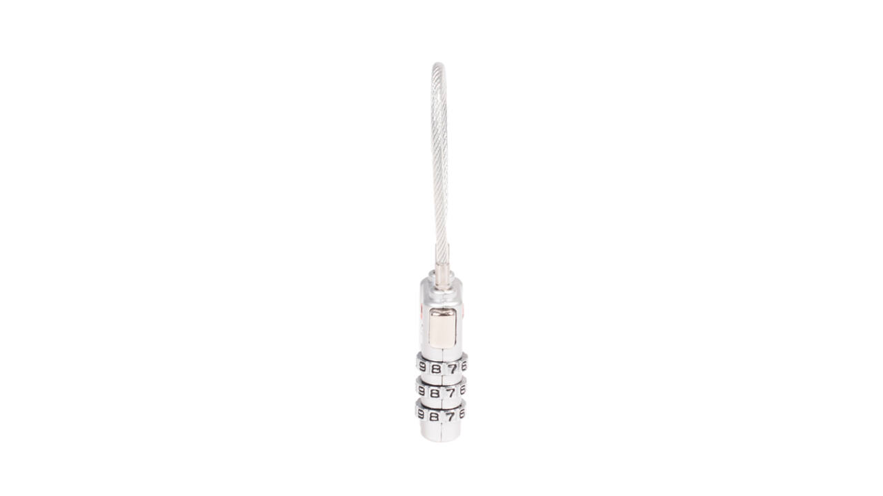 Hangslot Pavo met cijferslot en kabel TSA