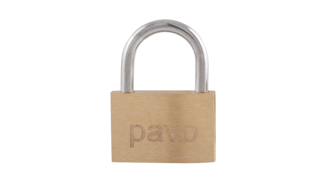 Hangslot Pavo  40mm