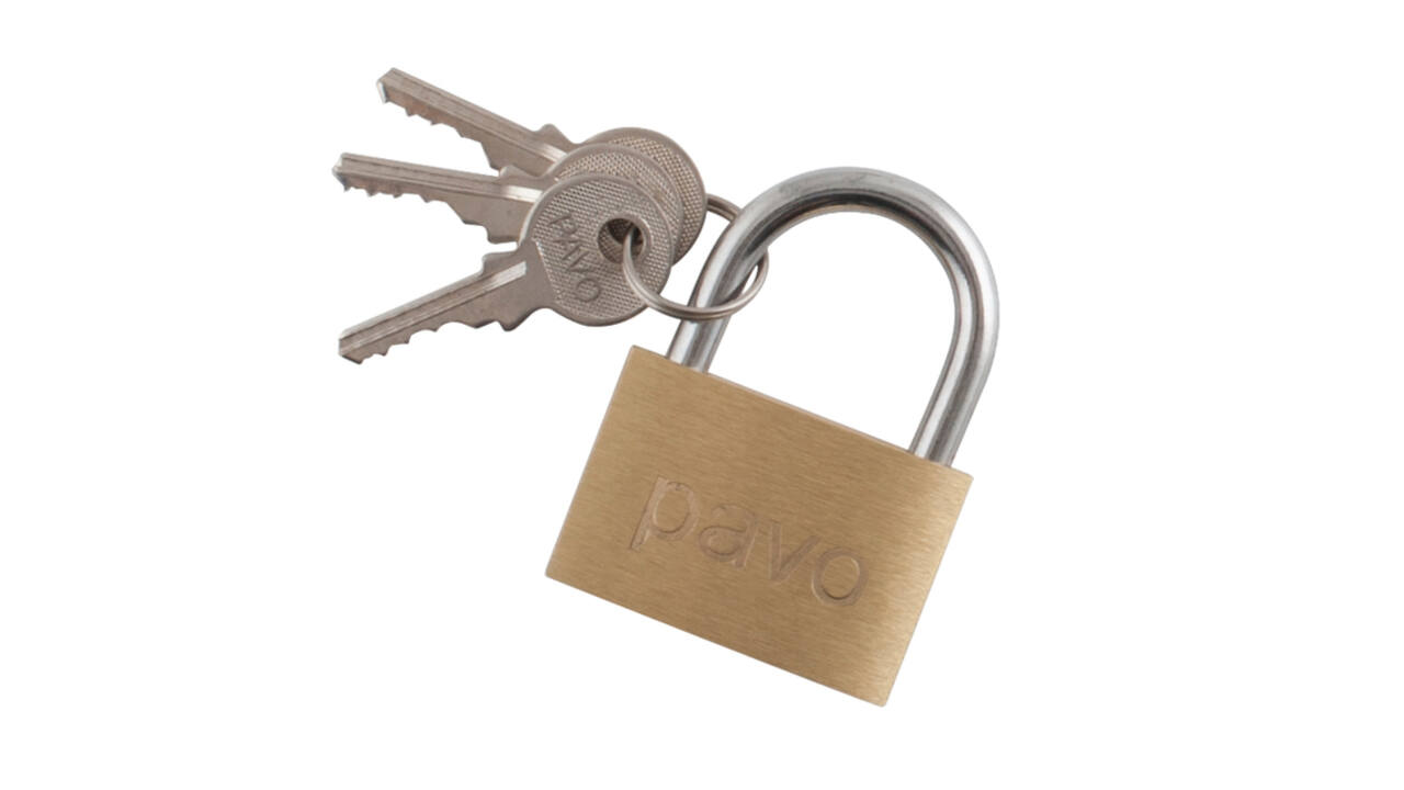 Hangslot Pavo  40mm