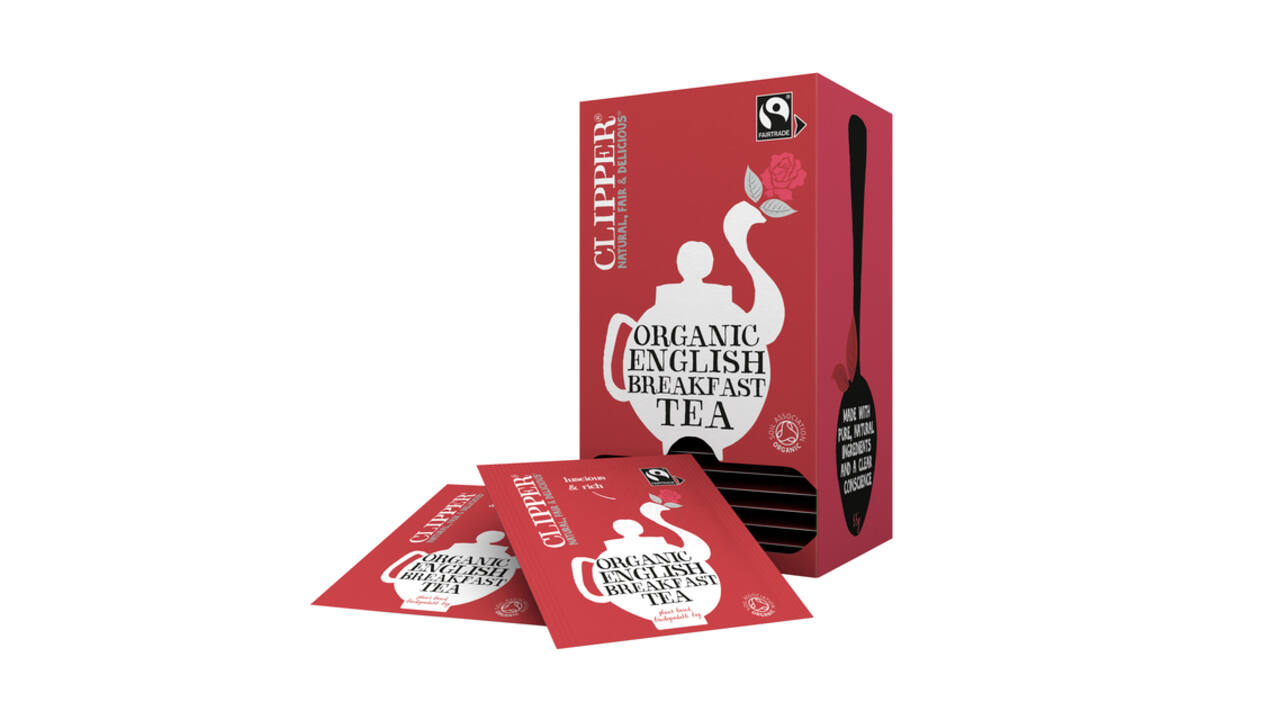 Thee Clipper English breakfast bio 25 zakjes