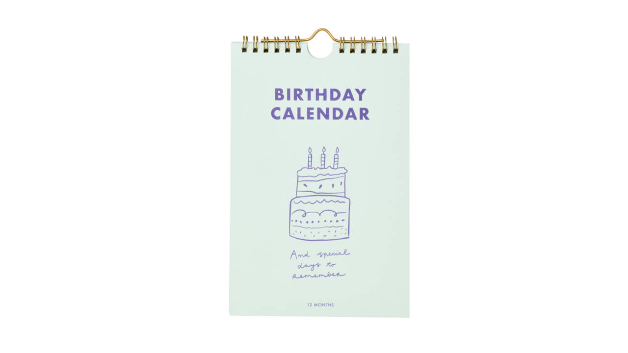 Verjaardagskalender &C