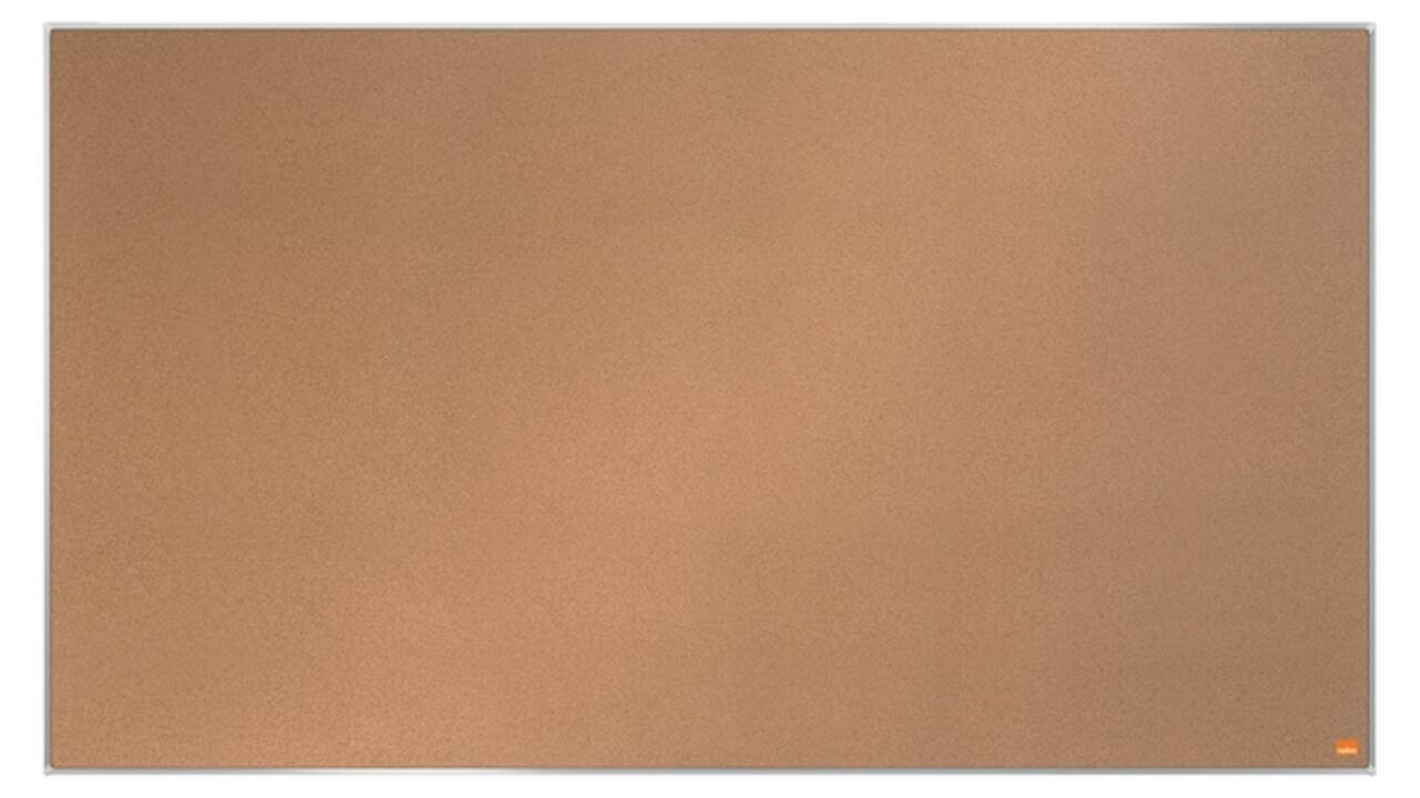 Prikbord Nobo Impression Pro widescreen 69x122cm kurk