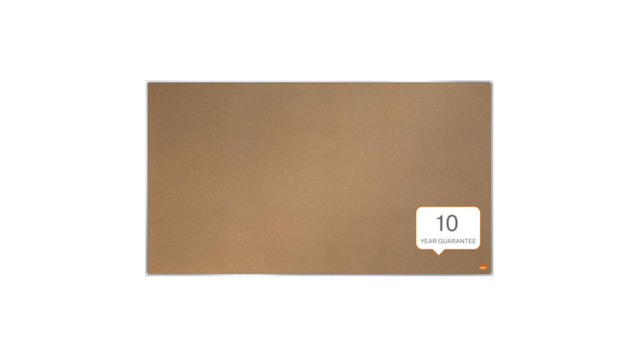 Prikbord Nobo Impression Pro widescreen 50x89cm kurk