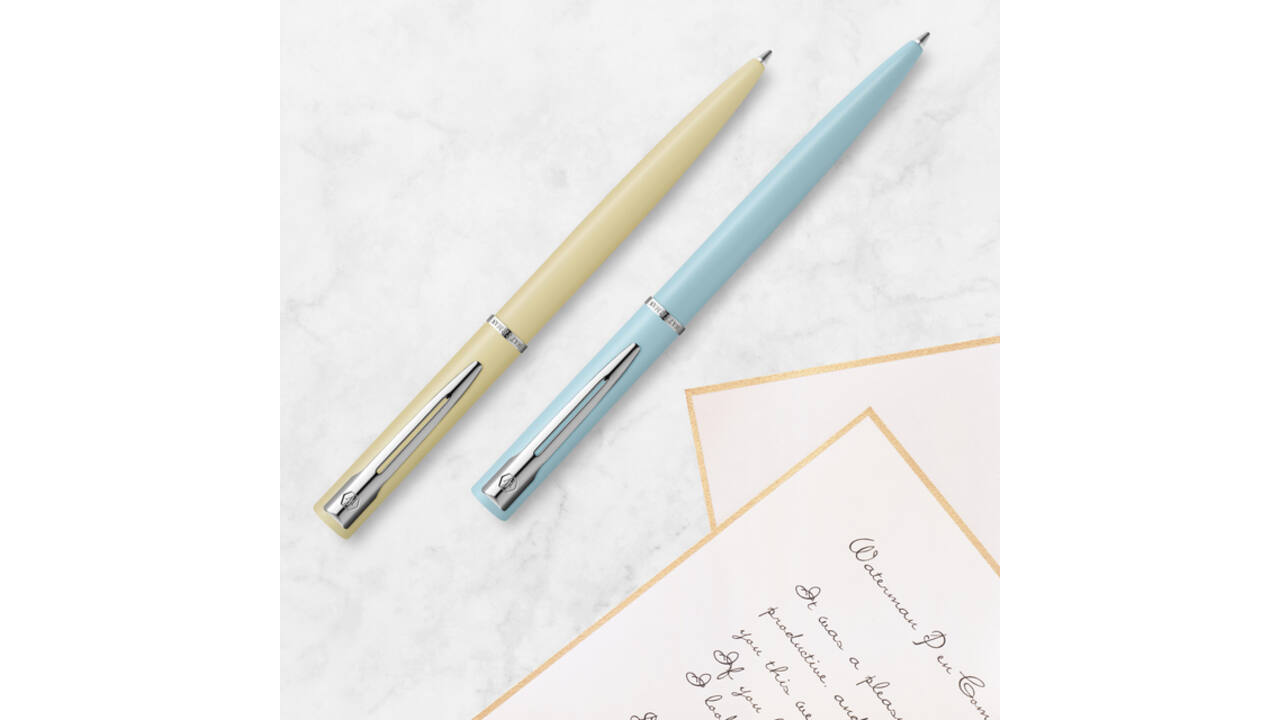 Balpen Waterman Allure pastel blue CT medium
