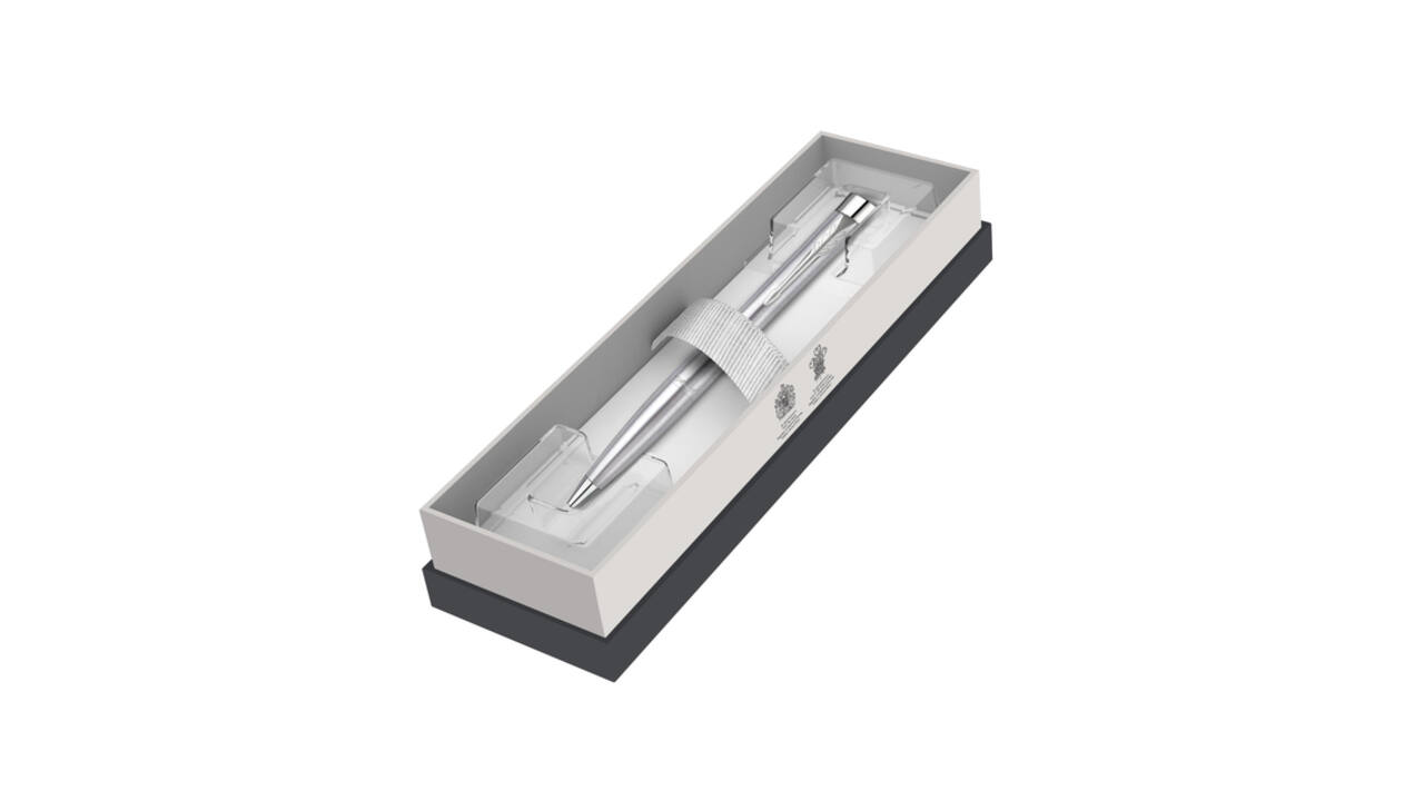 Balpen Parker Urban twist metro metallic CT medium blister à 1 stuk