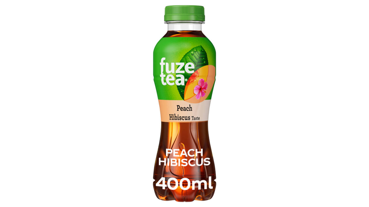 Frisdrank Fuzetea peach hibiscus petfles 400ml