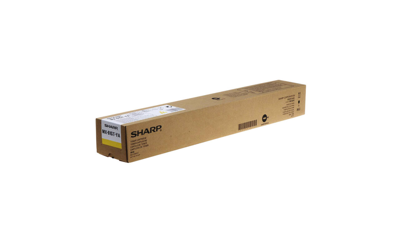 Tonercartridge Sharp MX-61GTYA geel