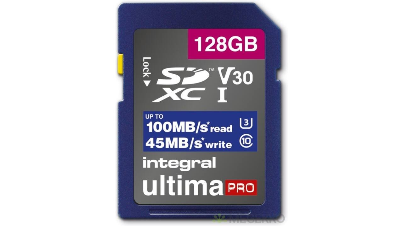 Geheugenkaart Integral SDHC-XC 128GB