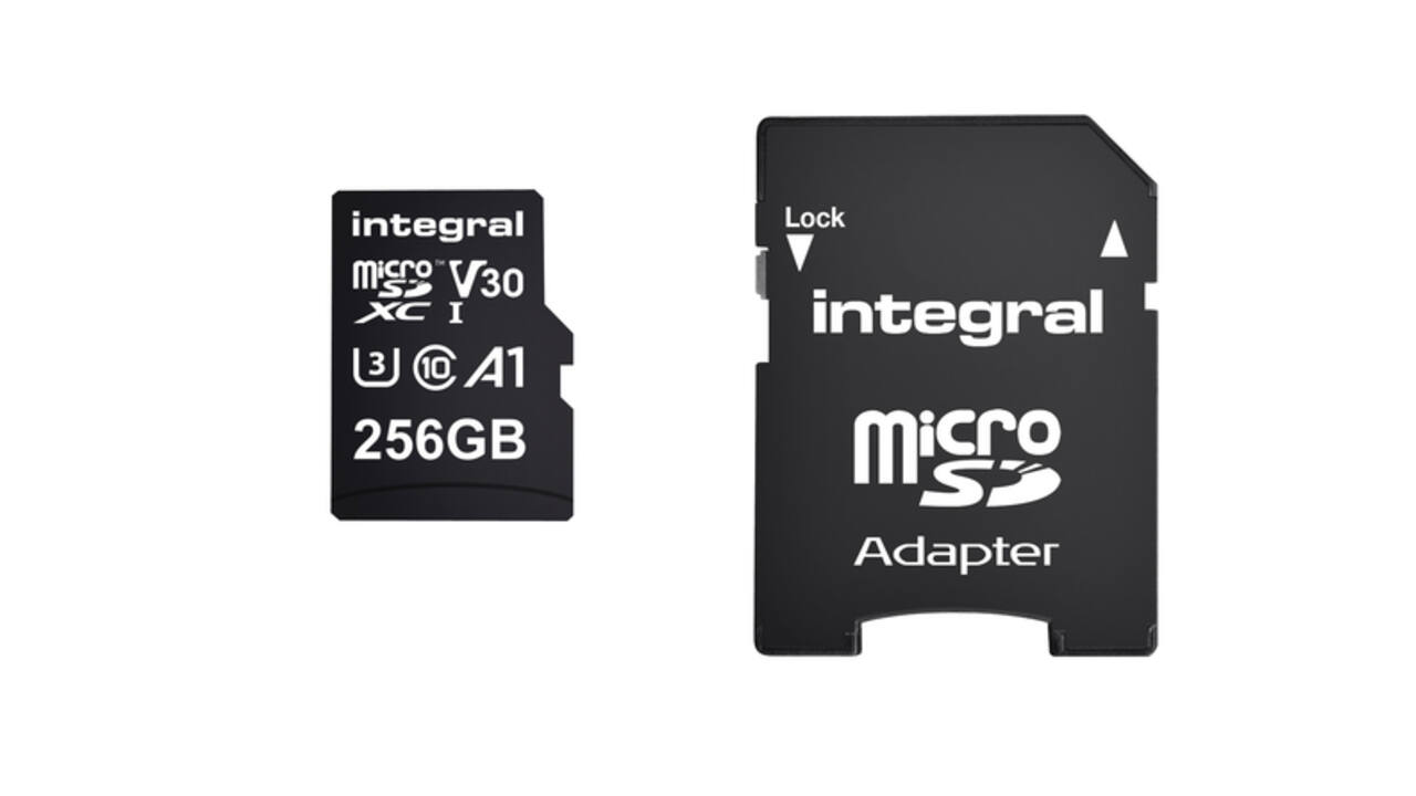 Geheugenkaart Integral microSDXC 256GB