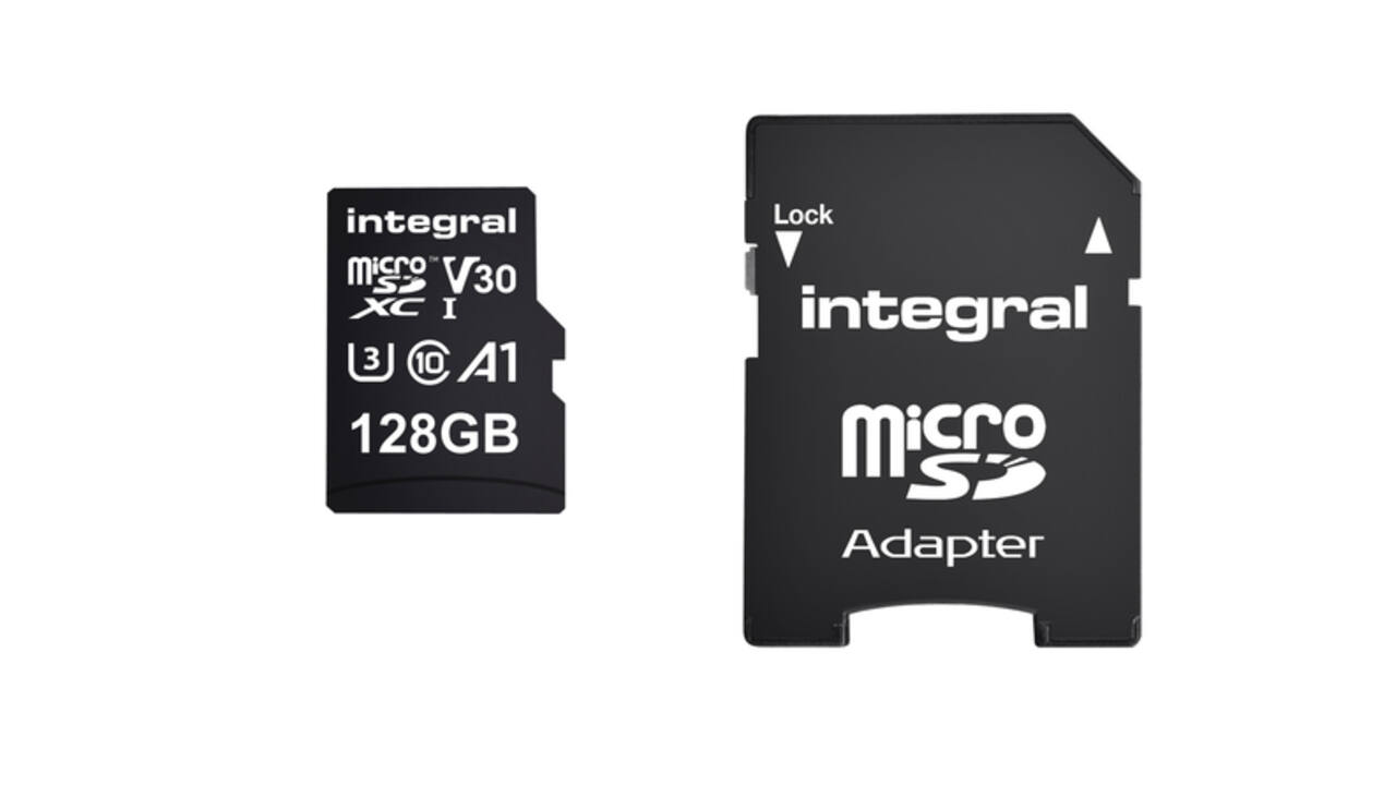 Geheugenkaart Integral microSDXC 128GB