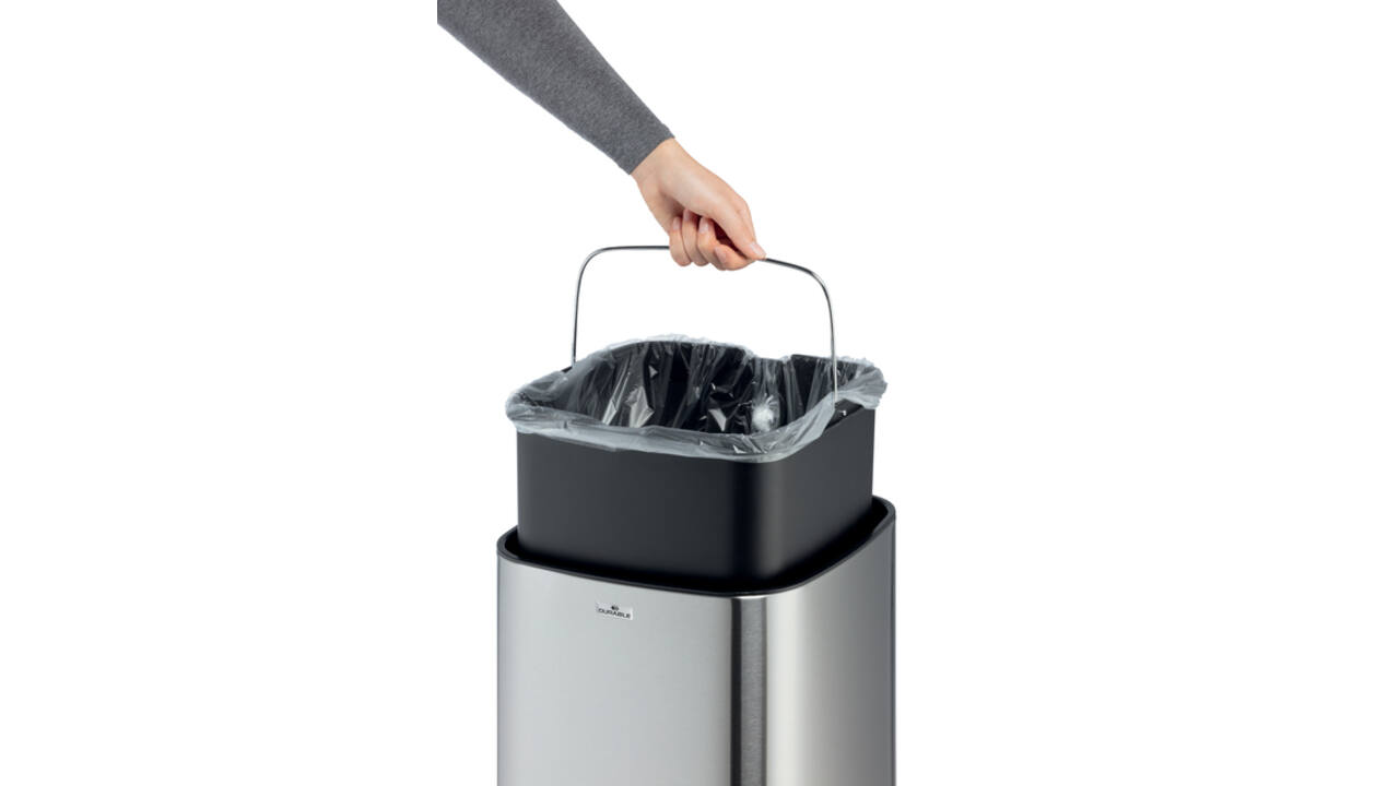 Afvalbak Durable No Touch met sensor 35L