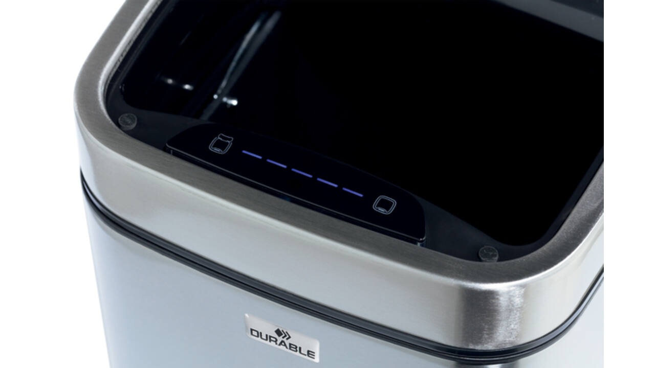 Afvalbak Durable No Touch met sensor 6L