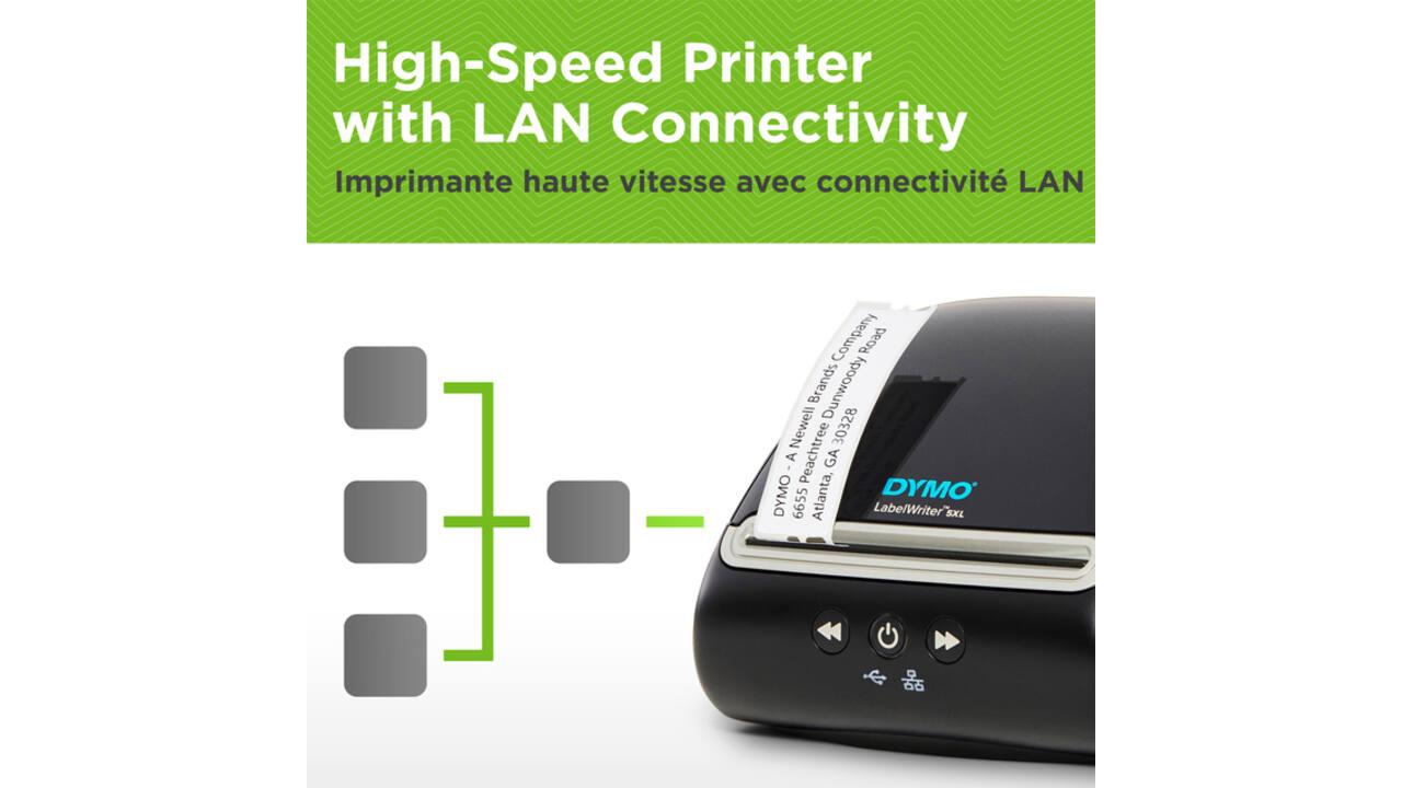 Labelprinter Dymo LabelWriter 5XL desktop zwart